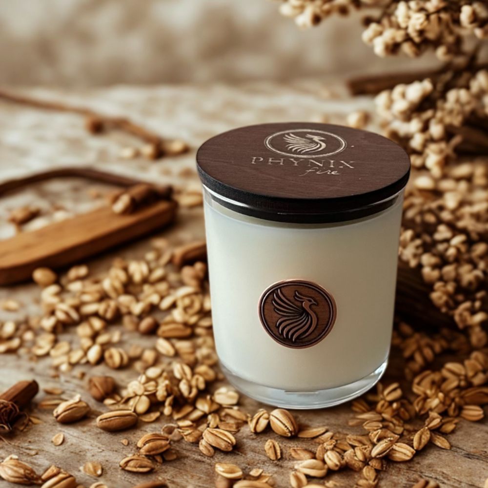 Café au Lait - 8 oz Refillable Candle