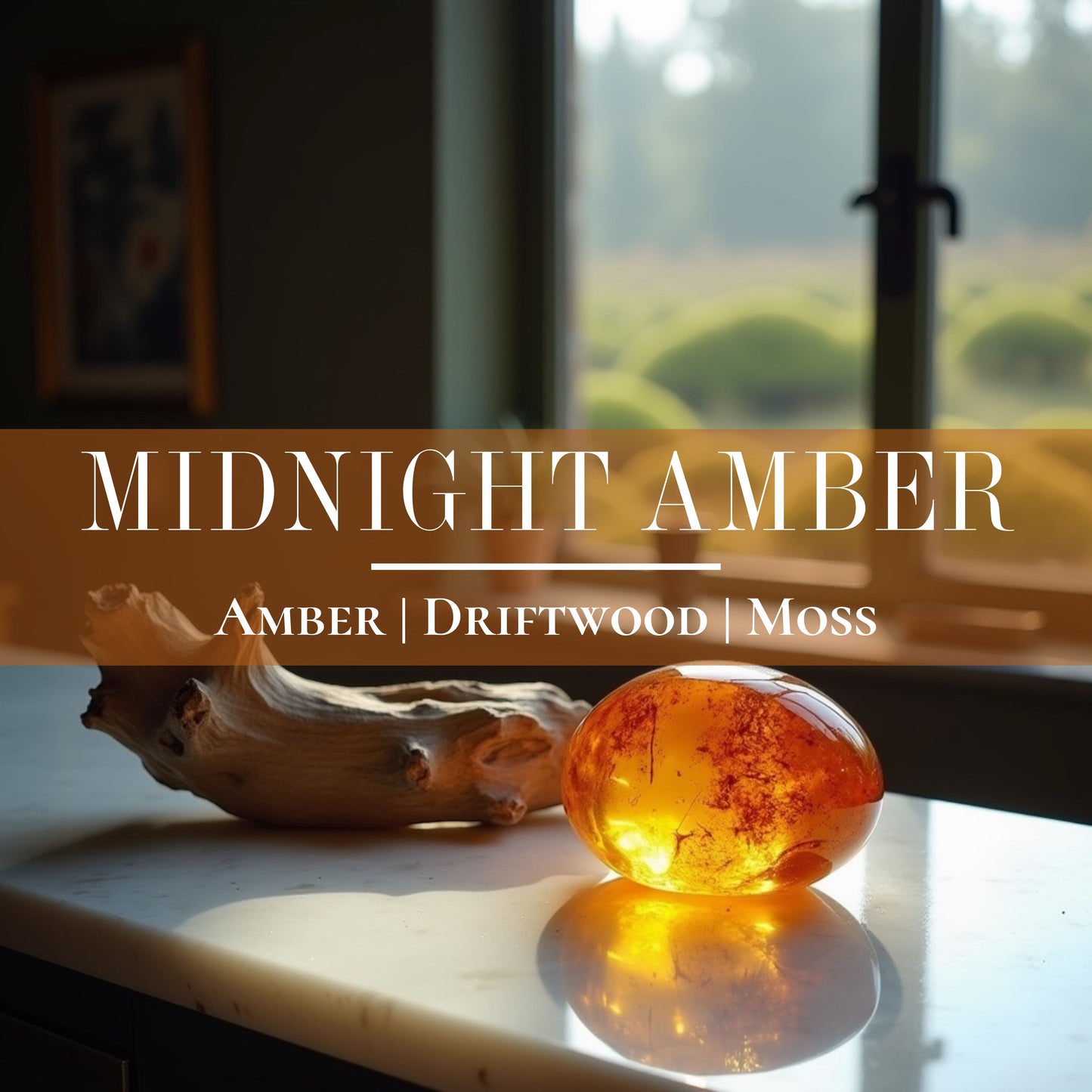 Midnight Amber - Candle Refill Kit