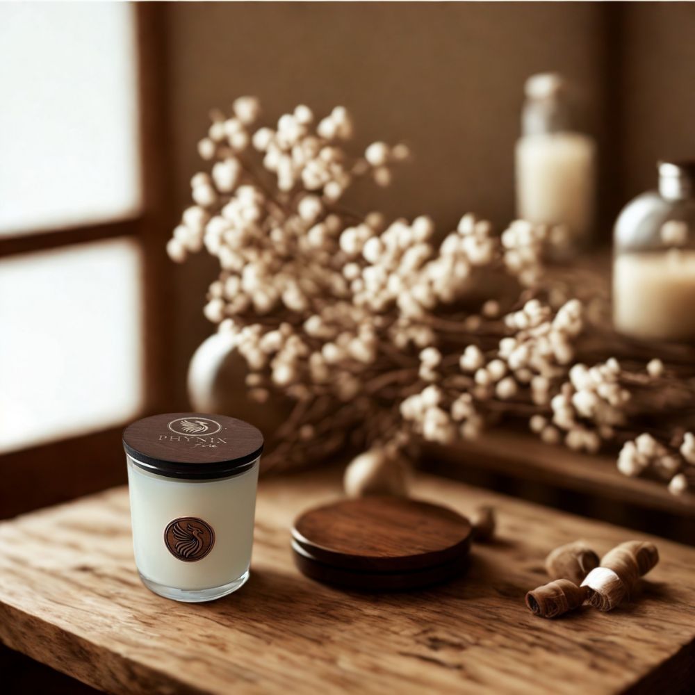 Noirwood- 8 oz Refillable Candle