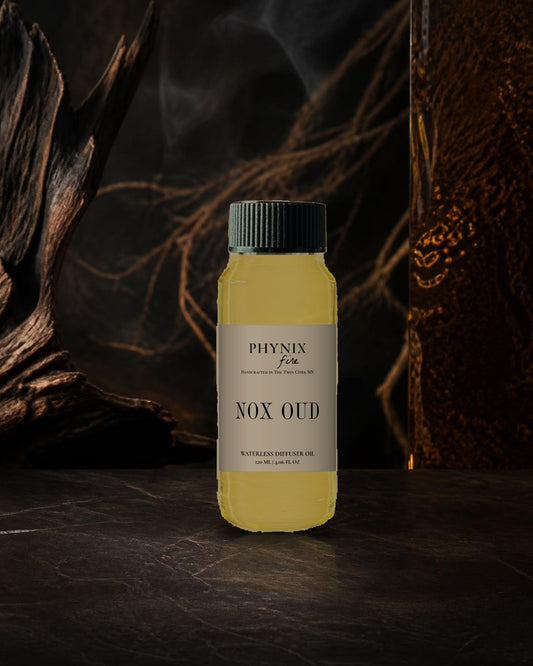 NOX OUD Waterless Diffuser Oil in its fragrance world