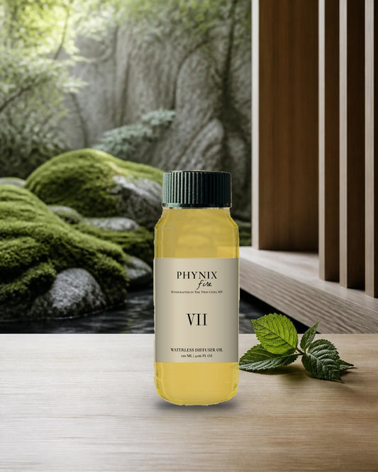 VII Waterless Diffuser Oil in its fragrance world