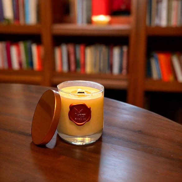 Trouble - 8 oz Candle - Leather | Teakwood | Tobacco