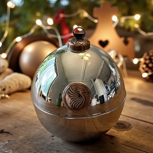 White Knight - 6.5 oz Ornament Candle