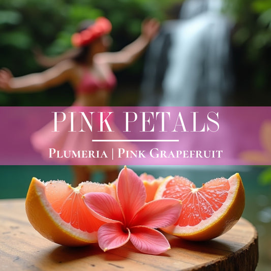 Pink Petals - 7.5 oz Travel Tin Candle