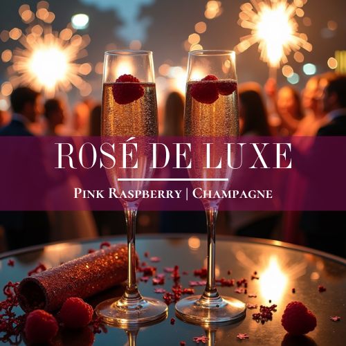 Rosé de Luxe - 6.5 oz Ornament Candle