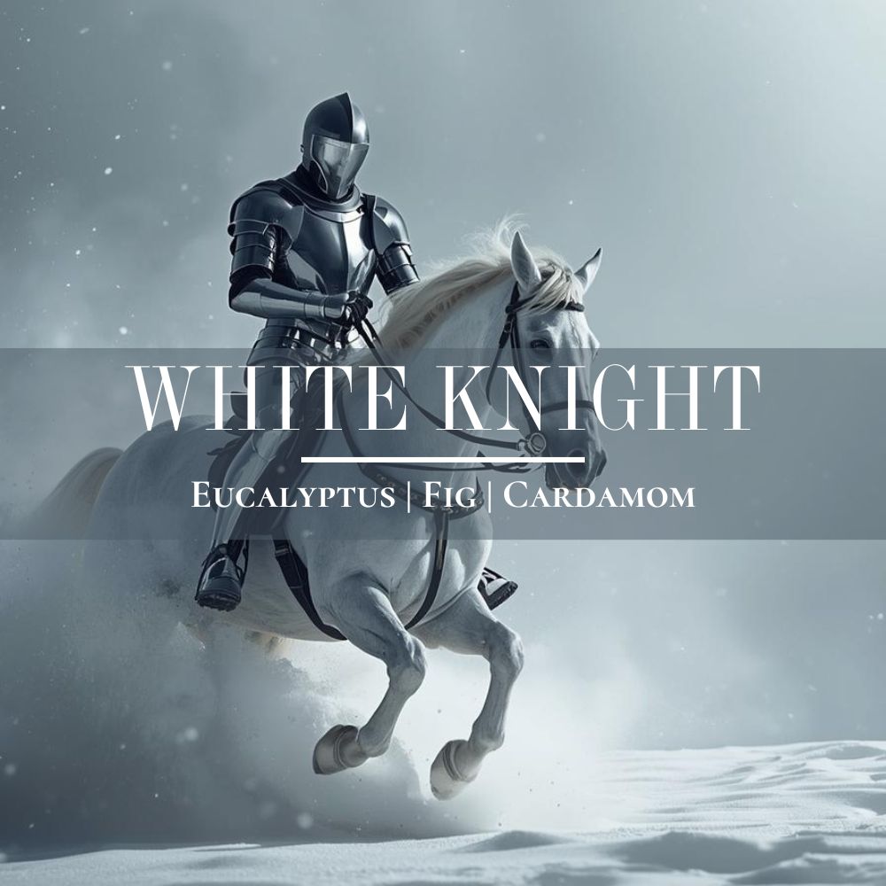White Knight - 12 oz Refillable Candle