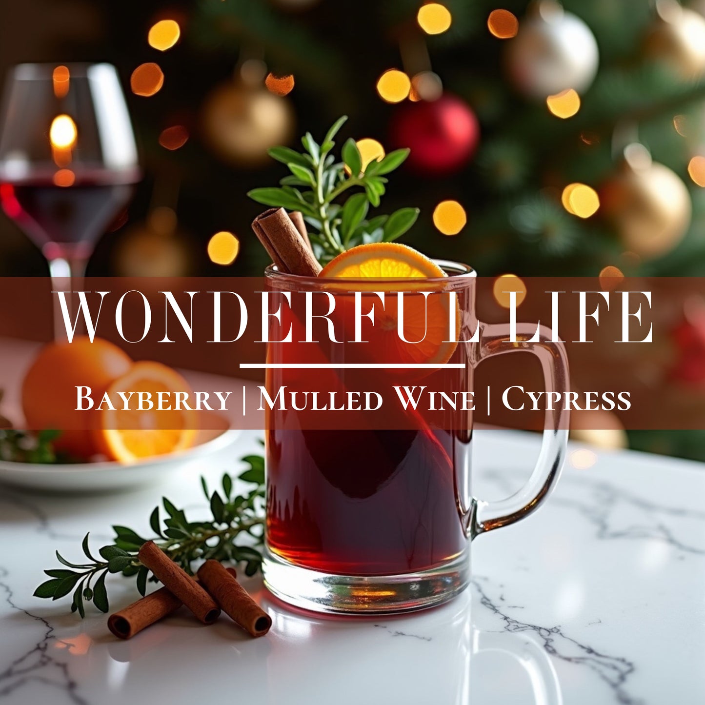 Wonderful Life - 12 oz Refillable Candle
