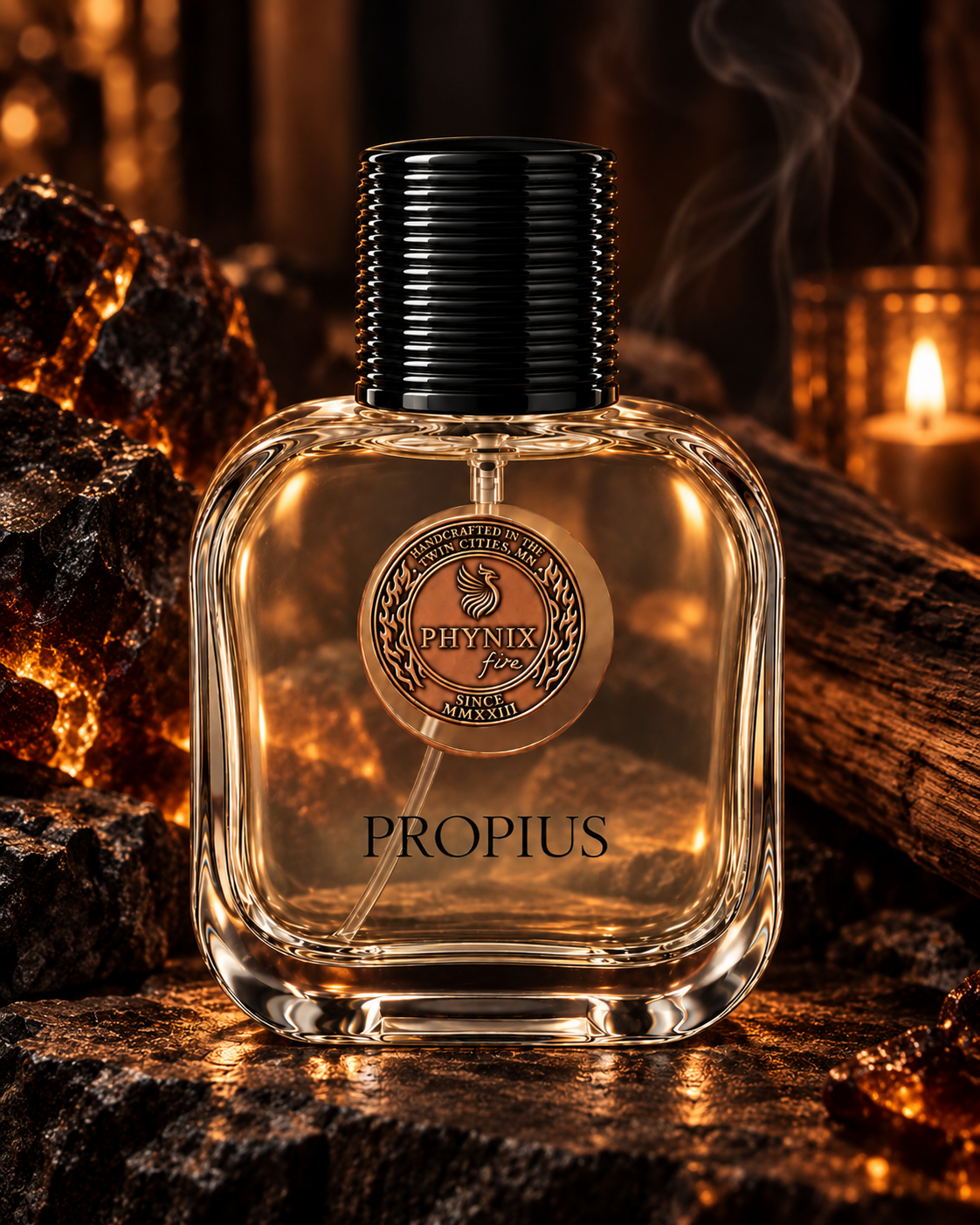 PROPIUS 50 mL Parfum in black amber fragrance world