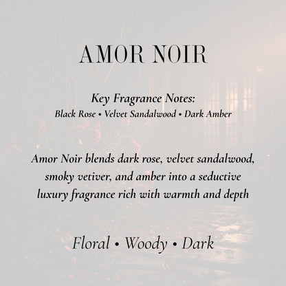 AMOR NOIR - Luxury Candle