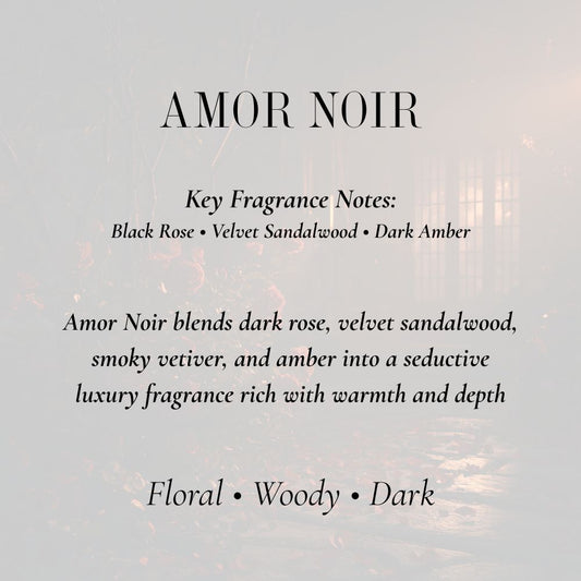 AMOR NOIR - Luxury Candle