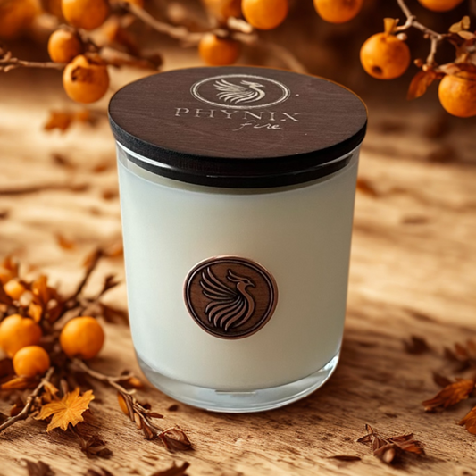 Crimson Glow - 8 oz Refillable Candle