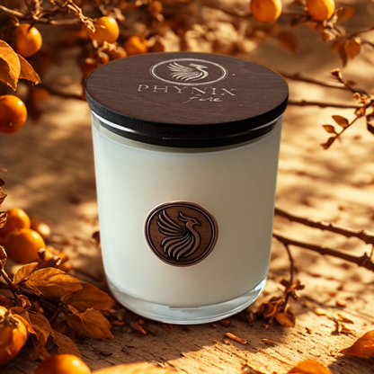 Harvest Moon - 8 oz Refillable Candle