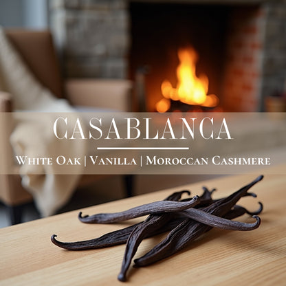Casablanca - 12 oz Refillable Candle