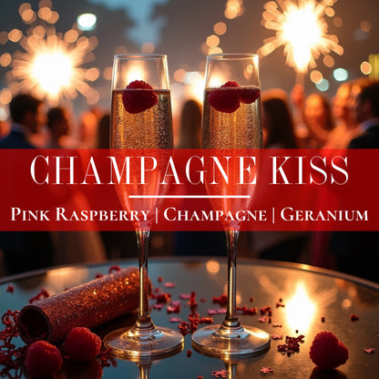 Champagne Kiss - 12 oz Refillable Candle