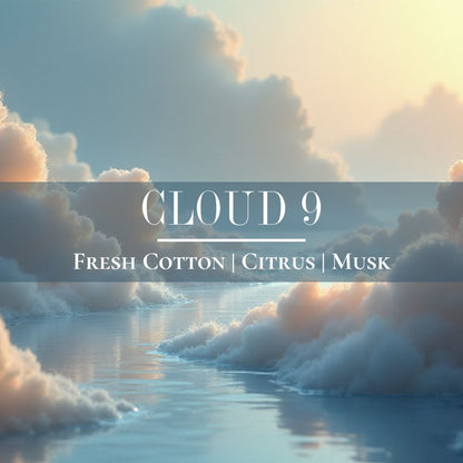 Cloud 9 - 8 oz Refillable Candle