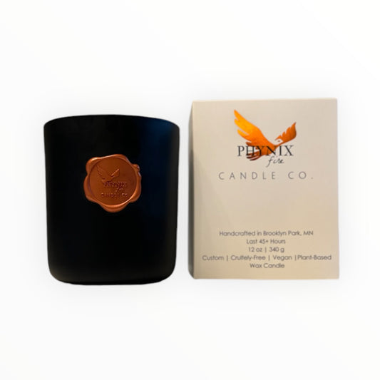 Midnight Embers - 12 oz Candle - Amber | Driftwood | Moss