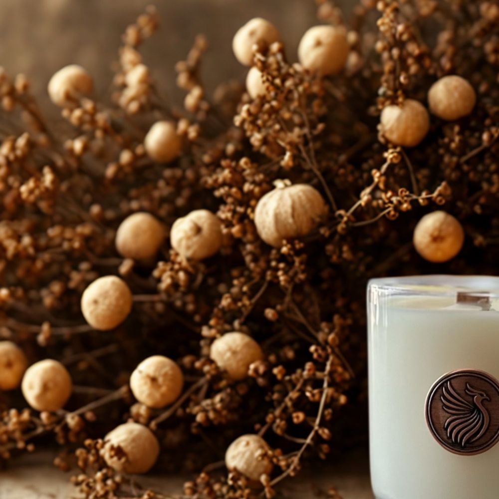 Harvest Moon - 8 oz Refillable Candle