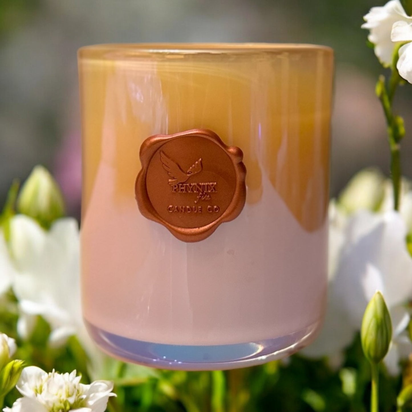 Silk Embrace - 12 oz Candle - White Jasmine | Vanilla | Musk