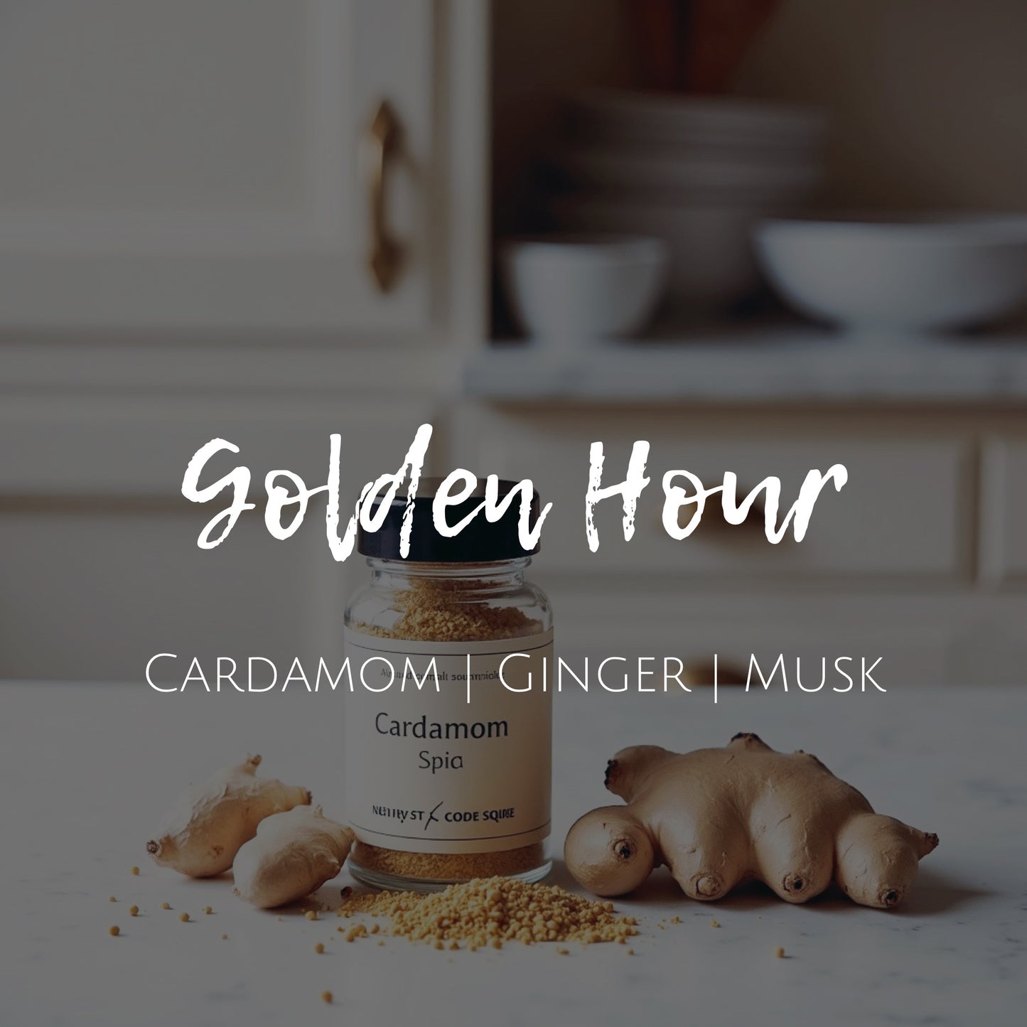 Golden Hour - Scent Crystals - Cardamom | Ginger | Musk