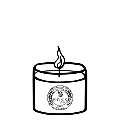 MAGNUS 12 oz candle — size illustration