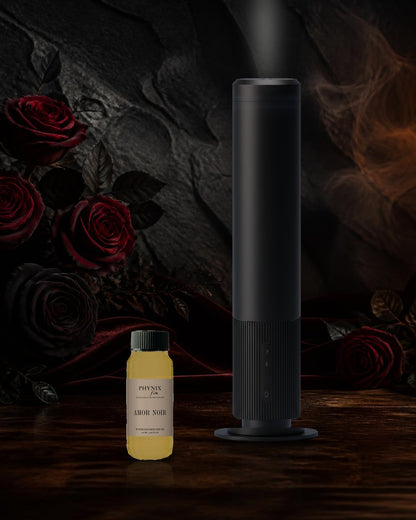 AMOR NOIR Waterless Diffuser Oil with the Waterless Diffuser PRO