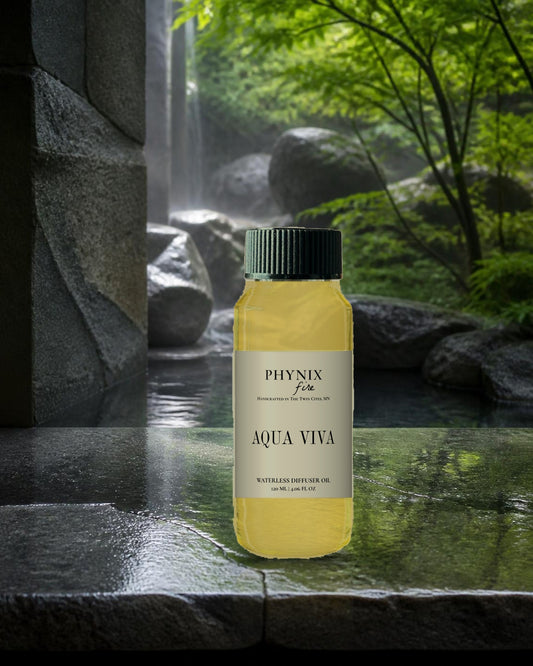 AQUA VIVA Waterless Diffuser Oil in its fragrance world