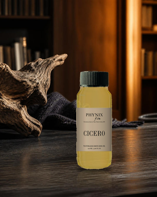 CICERO Waterless Diffuser Oil in its fragrance world