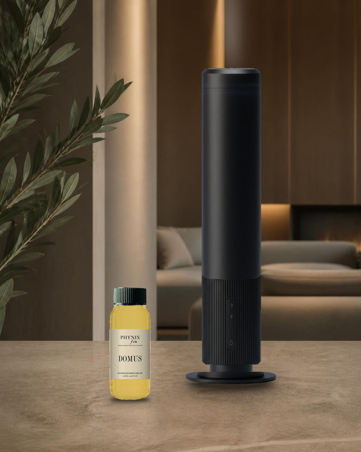DOMUS Waterless Diffuser Oil with the Waterless Diffuser PRO