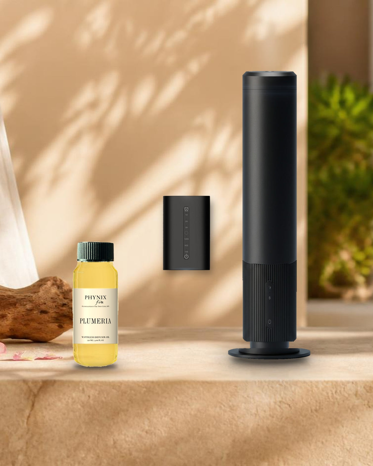 PLUMERIA Waterless Diffuser Oil with the Waterless Diffuser PRO and MINI