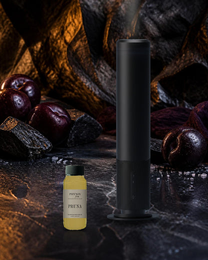 PRUNA Waterless Diffuser Oil with the Waterless Diffuser PRO