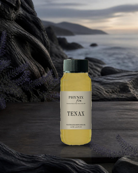 TENAX Waterless Diffuser Oil in its fragrance world