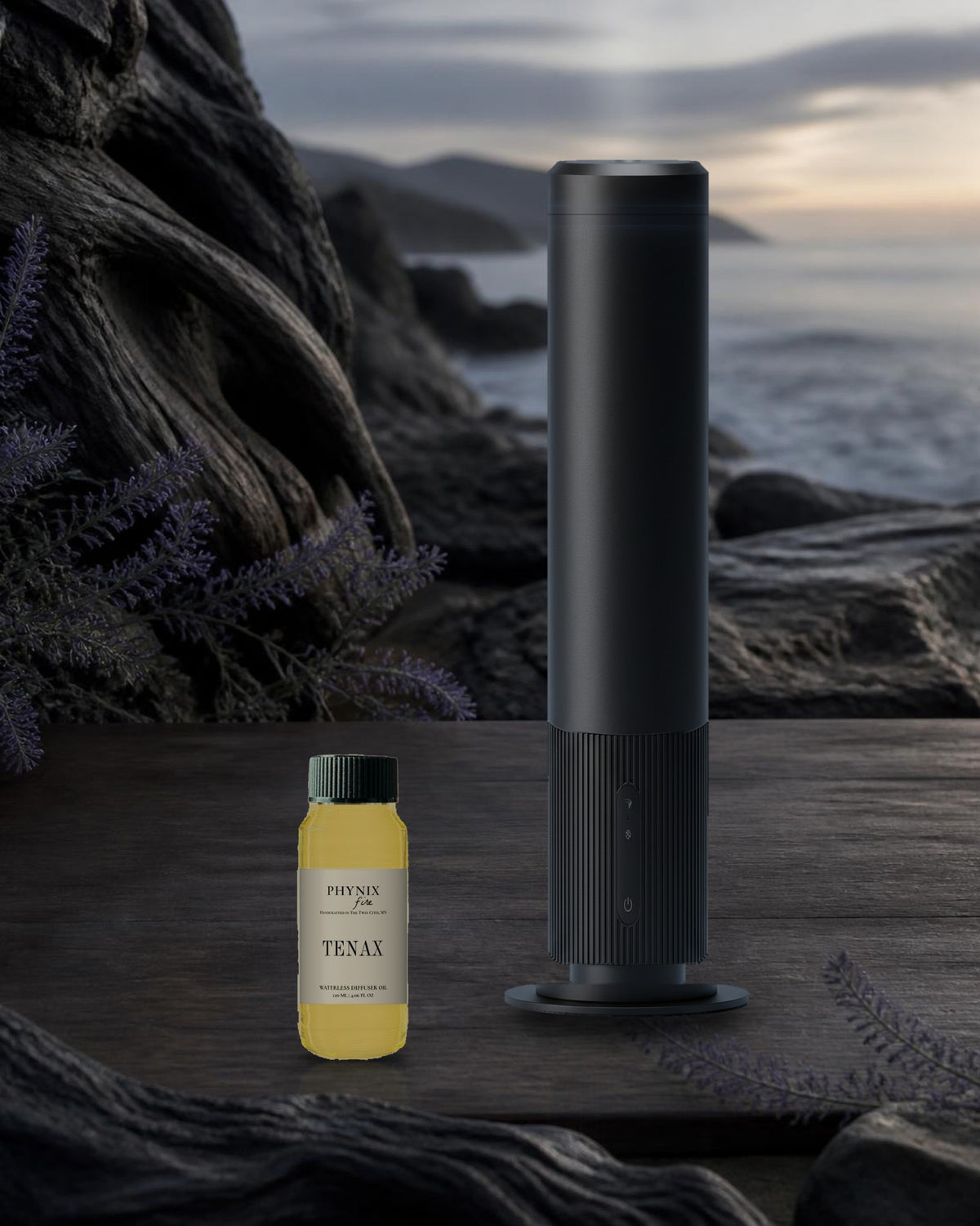 TENAX Waterless Diffuser Oil with the Waterless Diffuser PRO