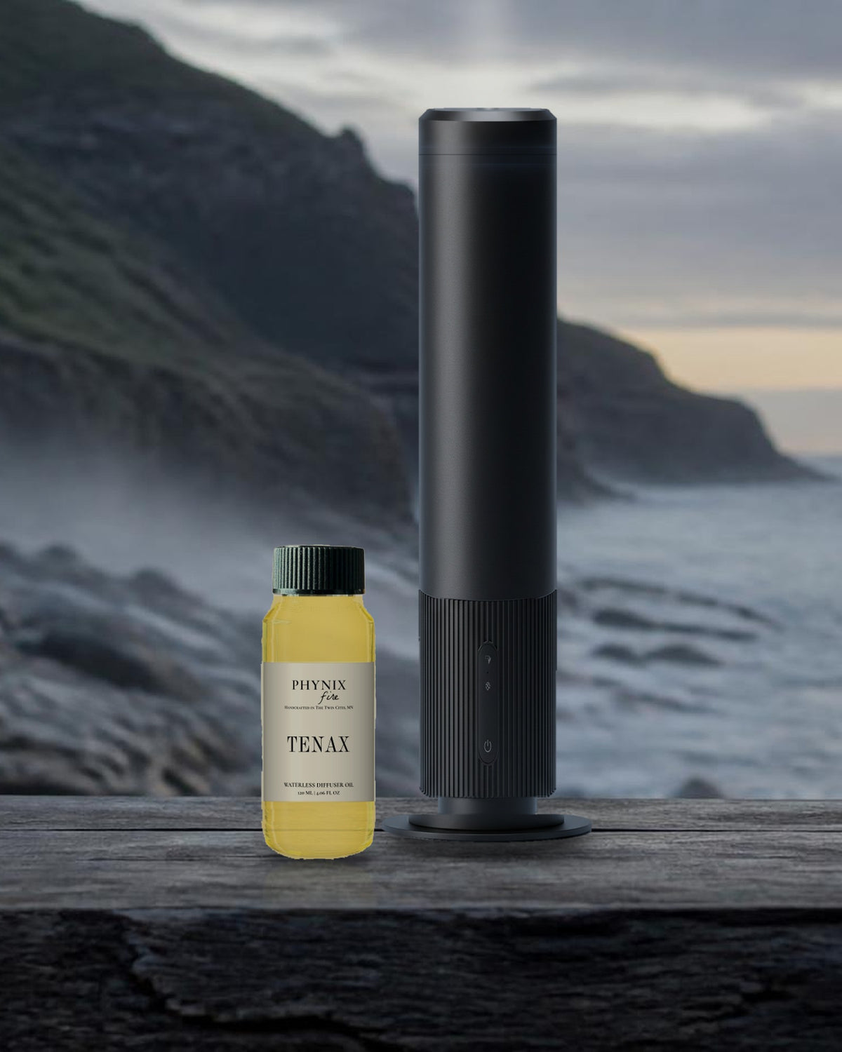 TENAX Waterless Diffuser Oil with the PRO, cordless cold-air diffusion