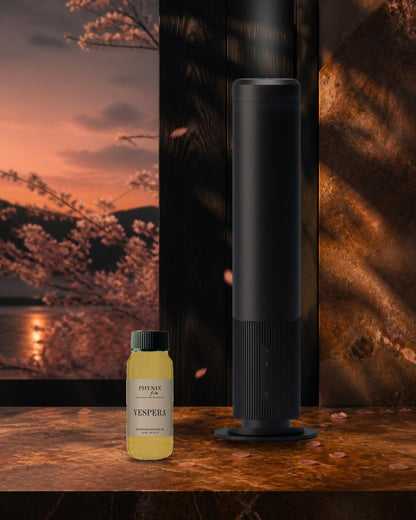 VESPERA Waterless Diffuser Oil with the Waterless Diffuser PRO