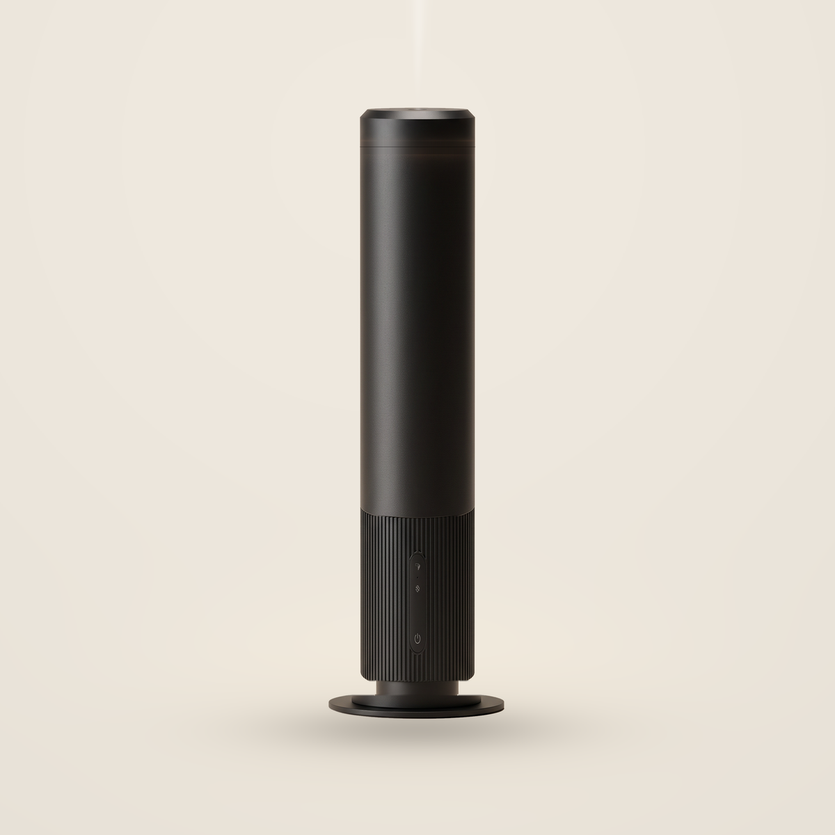 Phynix Fire Studios Waterless Diffuser PRO cordless cold-air diffuser in black, front view on a neutral ground