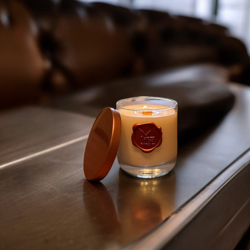 Mahogany Nights - 8 oz Refillable Candle