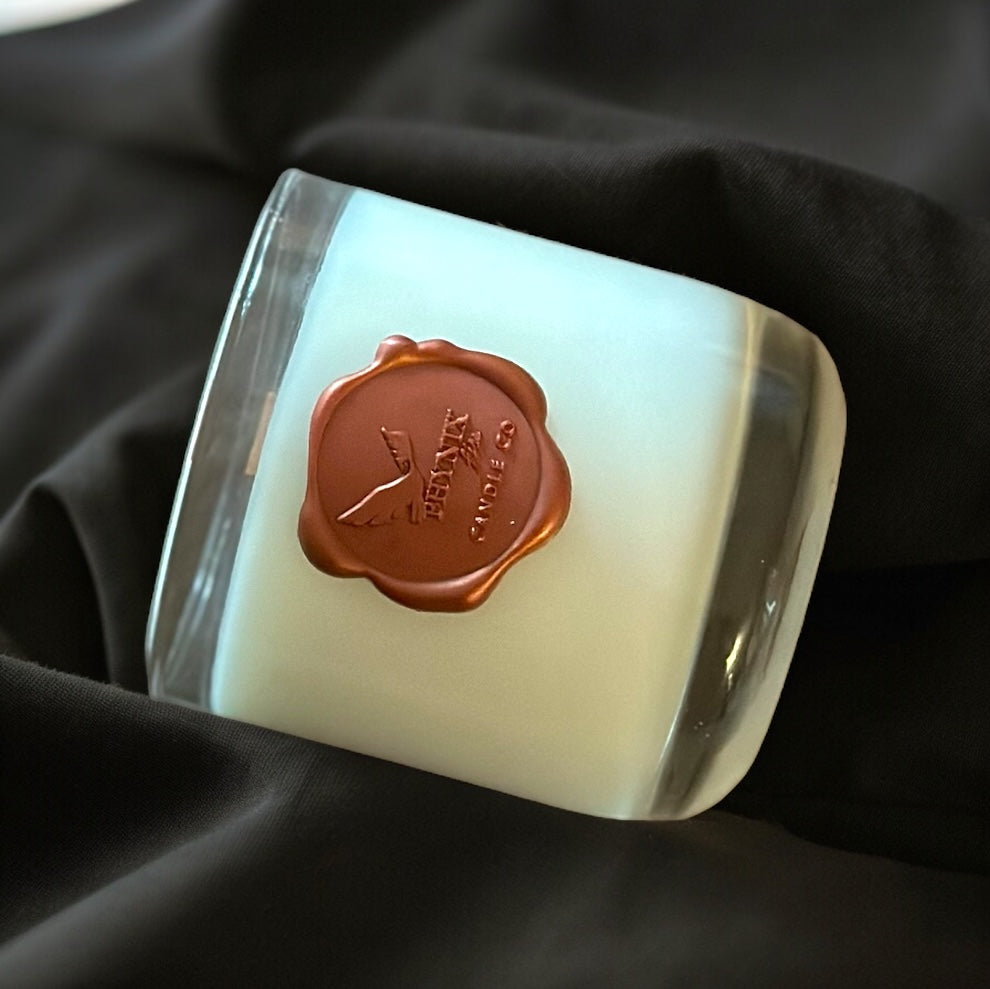 Onyx Inferno - 8 oz Candle - Amber | Smoked Oud | Dark Musk
