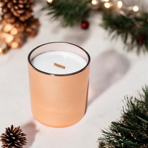 Champagne Kiss - 12 oz Candle - Pink Raspberry | Champagne | Geranium