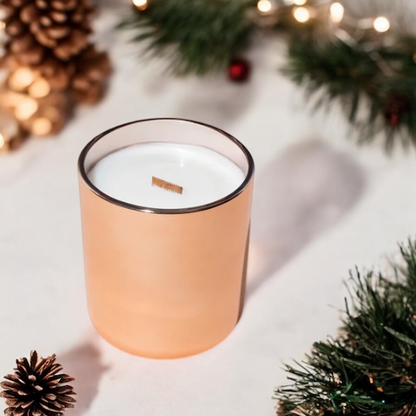 Champagne Kiss - 12 oz Candle - Pink Raspberry | Champagne | Geranium
