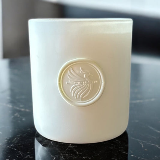 Black - 12 oz Refillable Candle