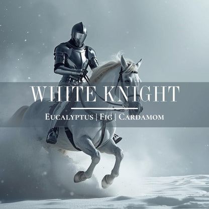 White Knight - 6.5 oz Ornament Candle