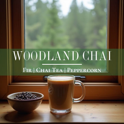 Woodland Chai - 12 oz Refillable Candle