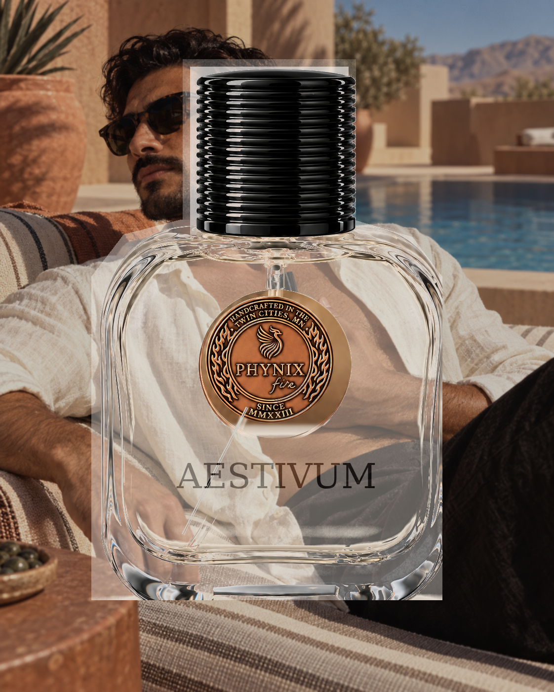 AESTIVUM 50 mL Parfum in sun-warmed garden fragrance world