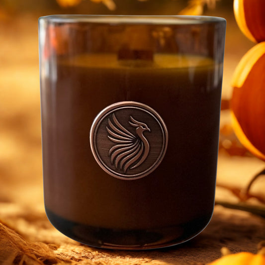Crimson Glow - 12 oz Refillable Candle