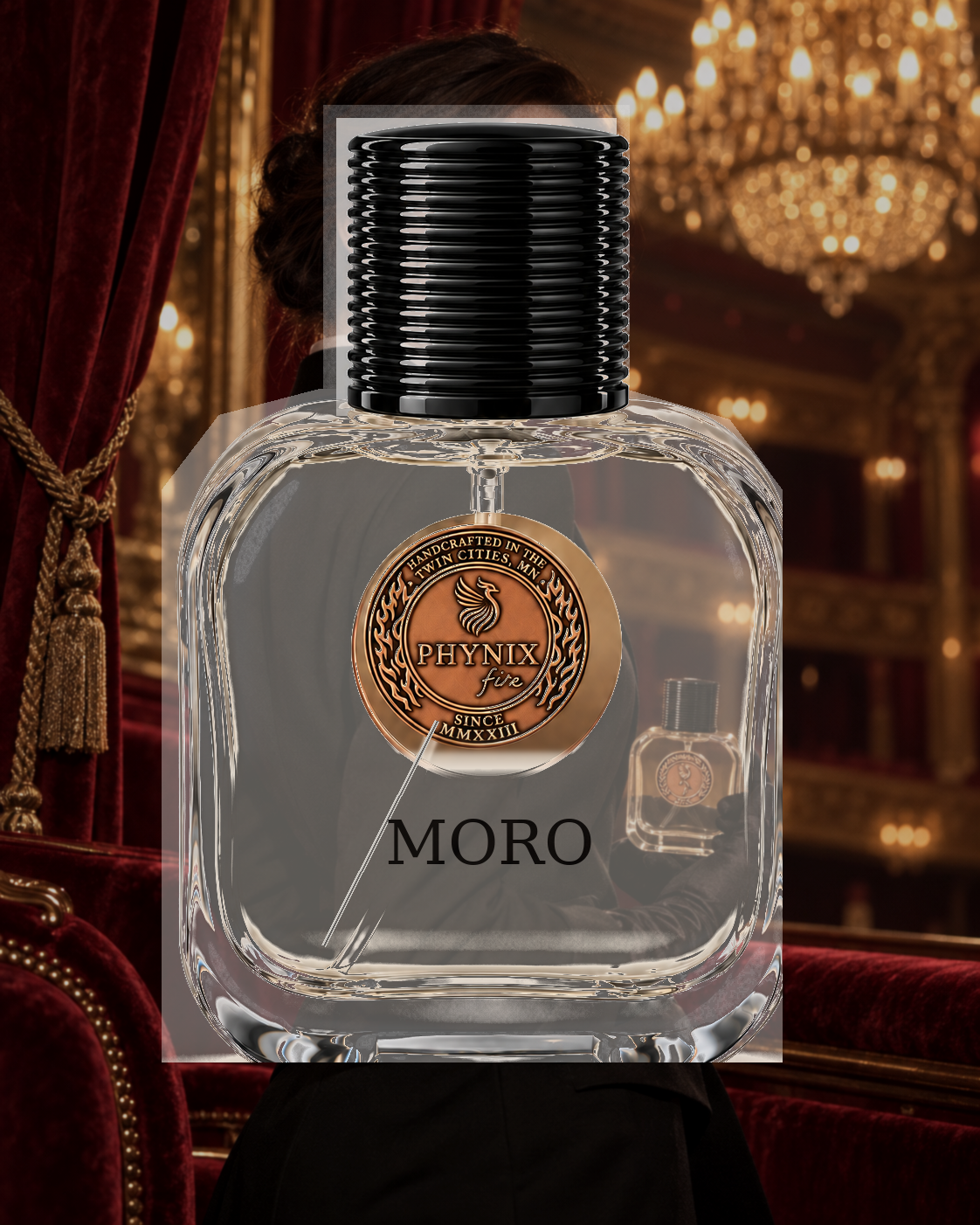 MORO 50 mL Parfum in dark citrus fragrance world